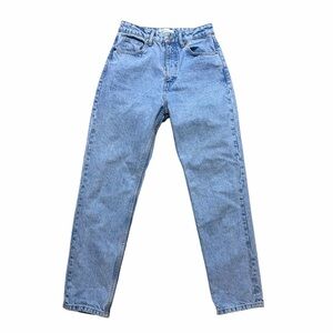 Zara high waisted straight cut jeans